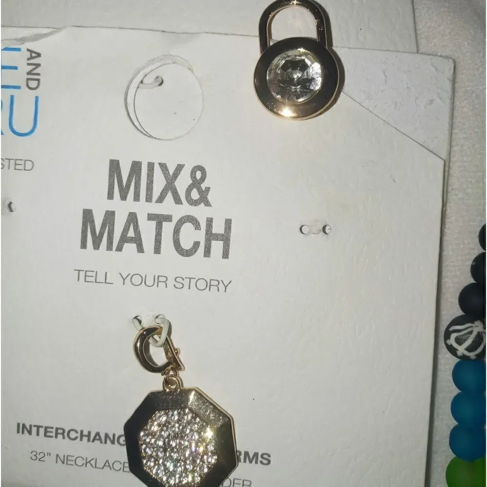 COPY - Handmade his&hers with 1 charm each